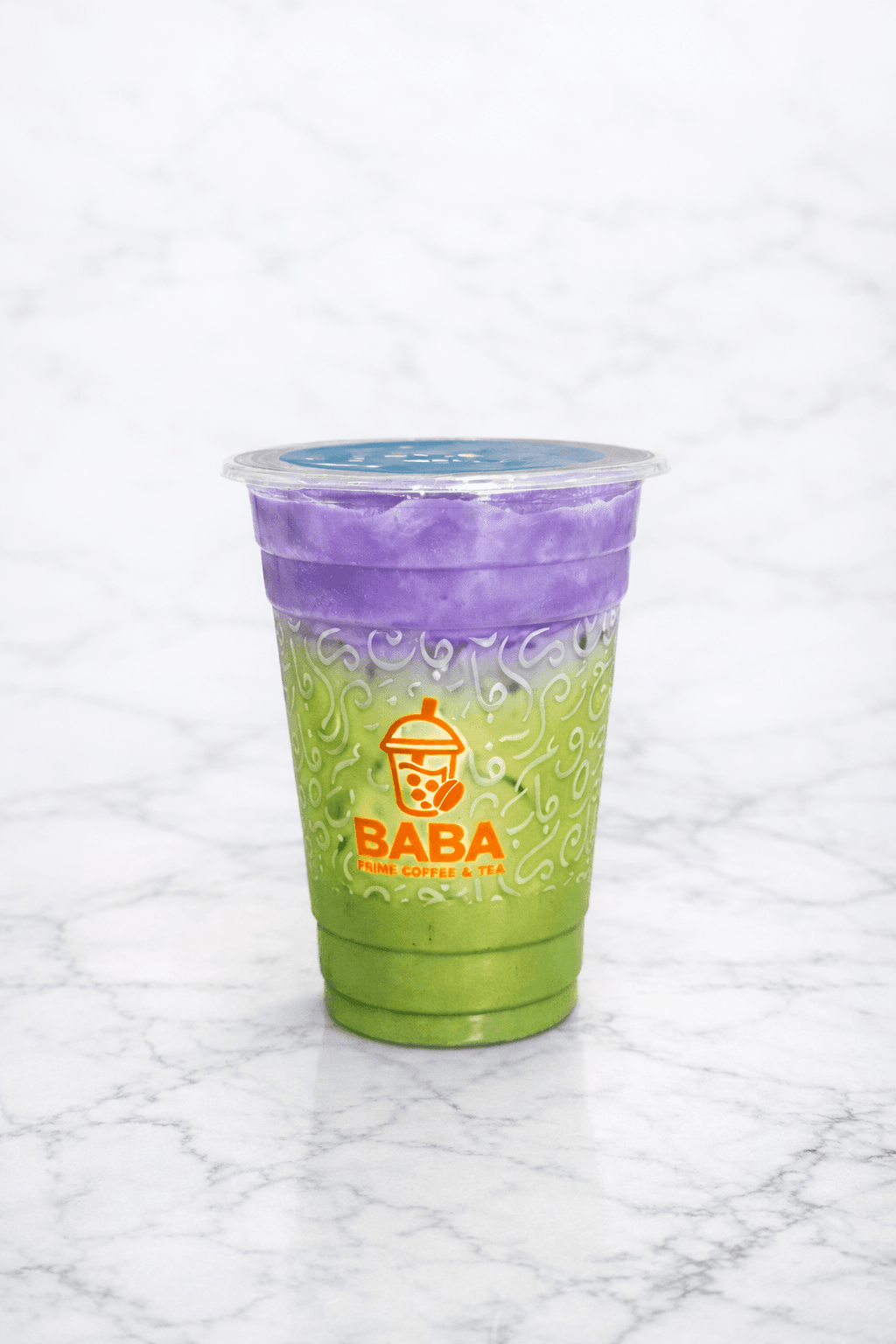 Ube Matcha Latte